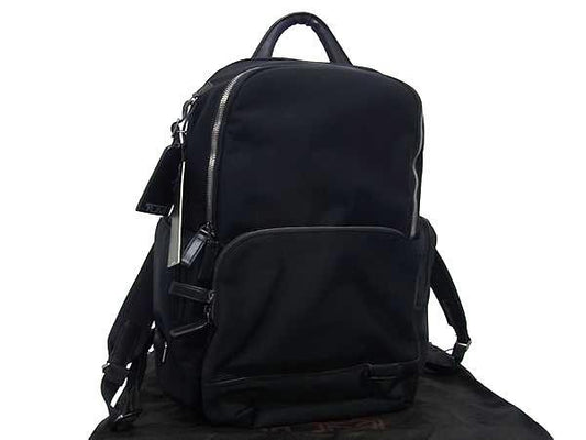 TUMI トゥミ リュックサック Harrison ハリソン ハデン バックパック 6602057D ブラック系 ナイロン レザー メンズ 新品未使用展示品