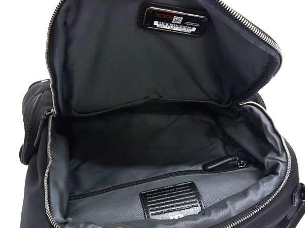 TUMI トゥミ リュックサック Harrison ハリソン ハデン バックパック 6602057D ブラック系 ナイロン レザー メンズ 新品未使用展示品