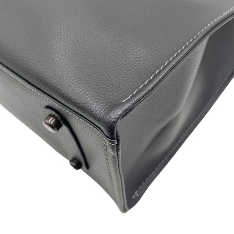 COACH コーチ トートバッグ リレートート CH756 ブラック ブラウン系 レザー レディース 美品