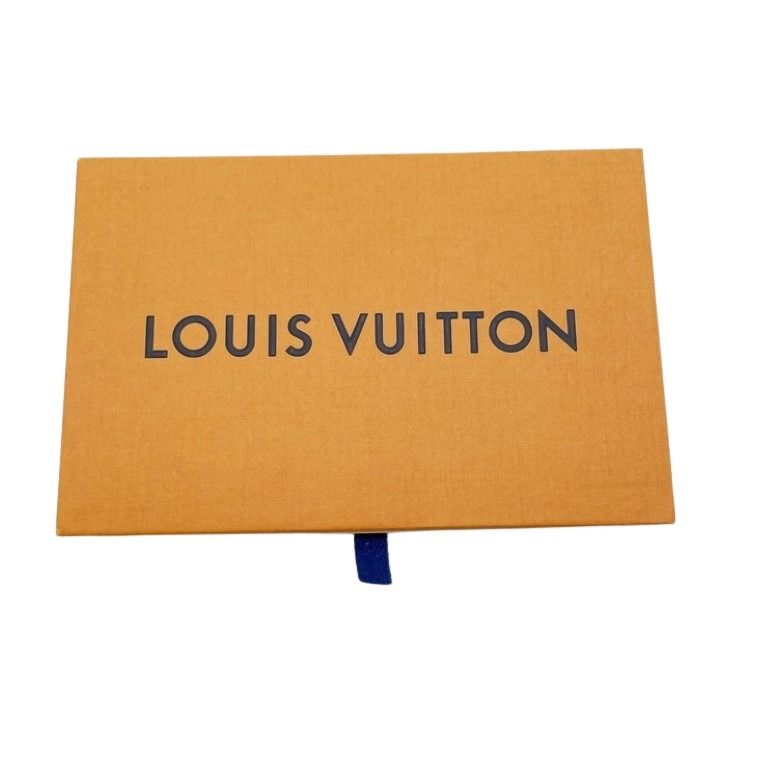 LOUIS VUITTON ルイヴィトン リボンスカーフ バンドー M70702 マルチカラー系 シルク レディース プードル柄 美品