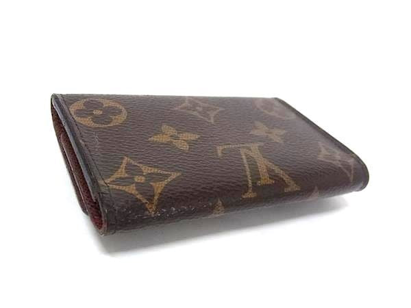 LOUIS VUITTON ルイヴィトン キーケース モノグラム ミュルティクレ6 M62630 ブラウン系 PVC レザー ユニセックス 6連 ゴールド金具 美品