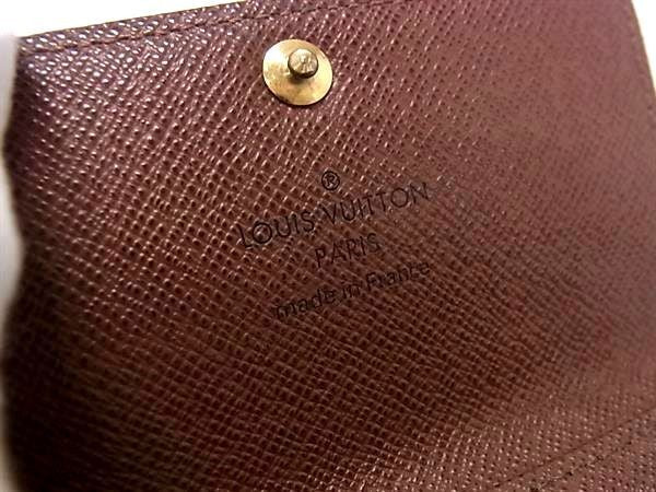 LOUIS VUITTON ルイヴィトン キーケース モノグラム ミュルティクレ6 M62630 ブラウン系 PVC レザー ユニセックス 6連 ゴールド金具 美品