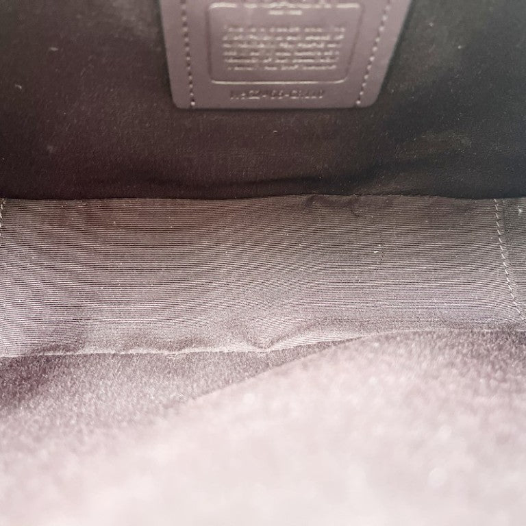 COACH コーチ ショルダーバッグ ジェイミー CR110 ブラック系 レザー レディース ゴールド金具 美品