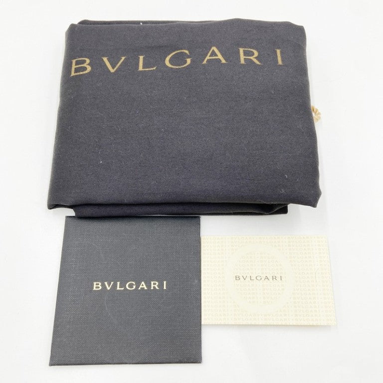 BVLGARI ブルガリ ハンドバッグ イザベラ ロッセリーニ ベージュ系 レザー レディース 2WAY ゴールド金具 美品