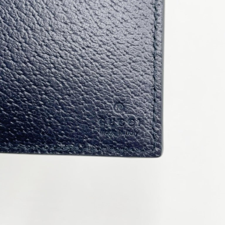 GUCCI グッチ カードケース GGスプリーム 734943 ブルー系 PVC レザー ユニセックス 名刺入れ 新品未使用展示品
