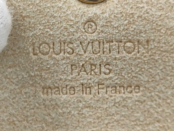 LOUIS VUITTON ルイヴィトン マルチケース モノグラム エテュイ テレフォンヌMM M66546 ブラウン系 PVC レザー ユニセックス ゴールド金具 美品
