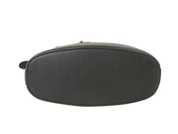 GUCCI グッチ ショルダーバッグ 73 ホースビット スモール バケットバッグ 833665 ブラック系 レザー レディース ゴールド金具 美品