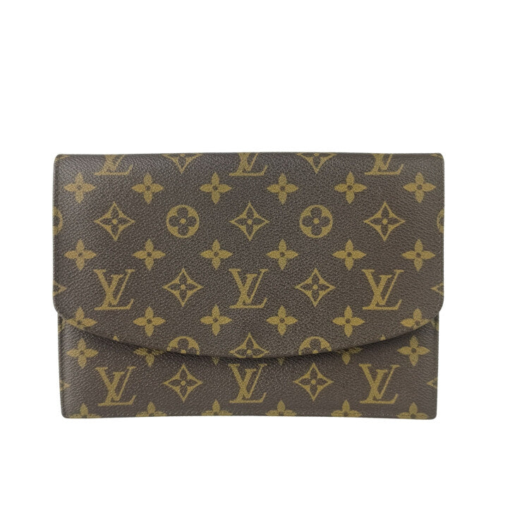 LOUIS VUITTON ルイヴィトン クラッチバッグ ポシェットラバ M51940 ブラウン系 モノグラム ユニセックス 美品