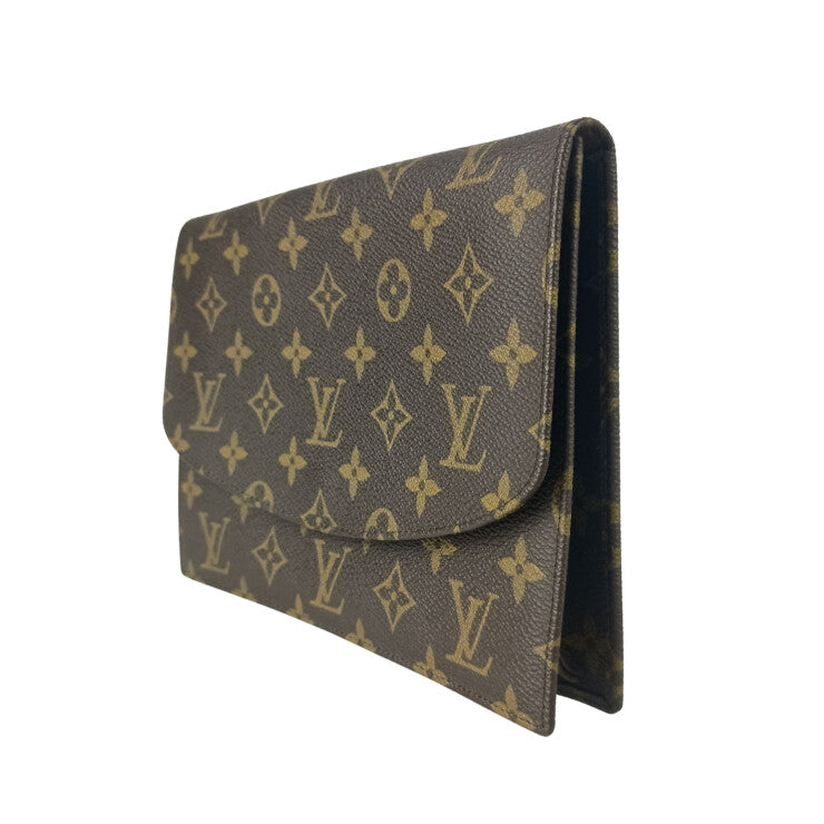 LOUIS VUITTON ルイヴィトン クラッチバッグ ポシェットラバ M51940 ブラウン系 モノグラム ユニセックス 美品