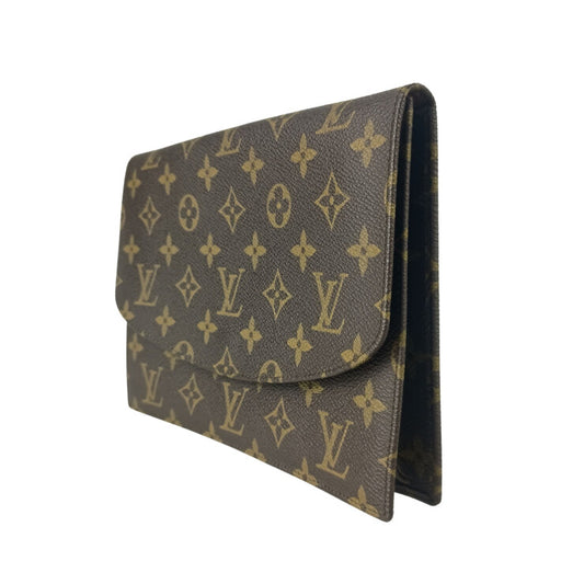 LOUIS VUITTON ルイヴィトン クラッチバッグ ポシェットラバ M51940 ブラウン系 モノグラム ユニセックス 美品