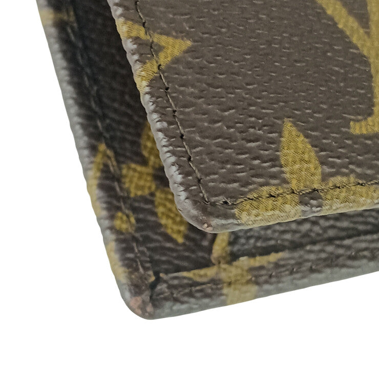 LOUIS VUITTON Clutch Bag Pochette Lave M51940 Brown Monogram