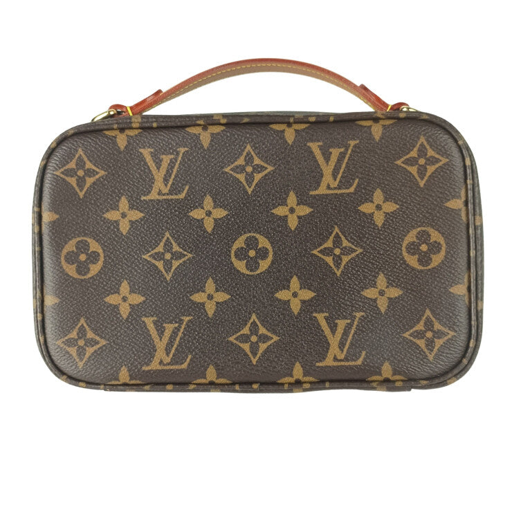 LOUIS VUITTON ルイヴィトン ショルダーバッグ ユーティリティクロスボディ M80446 ブラウン系 モノグラム ユニセックス ゴールド金具 美品
