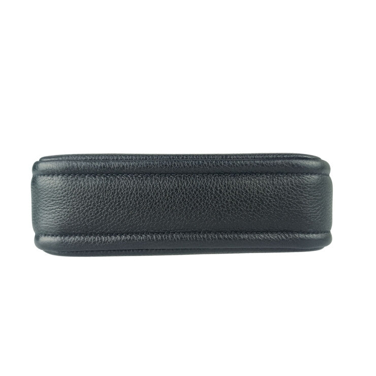 PRADA プラダ ショルダーバッグ 1BH192 ブラック系 ヴィッテロダイノソフトレザー ユニセックス 2WAY シルバー金具 美品