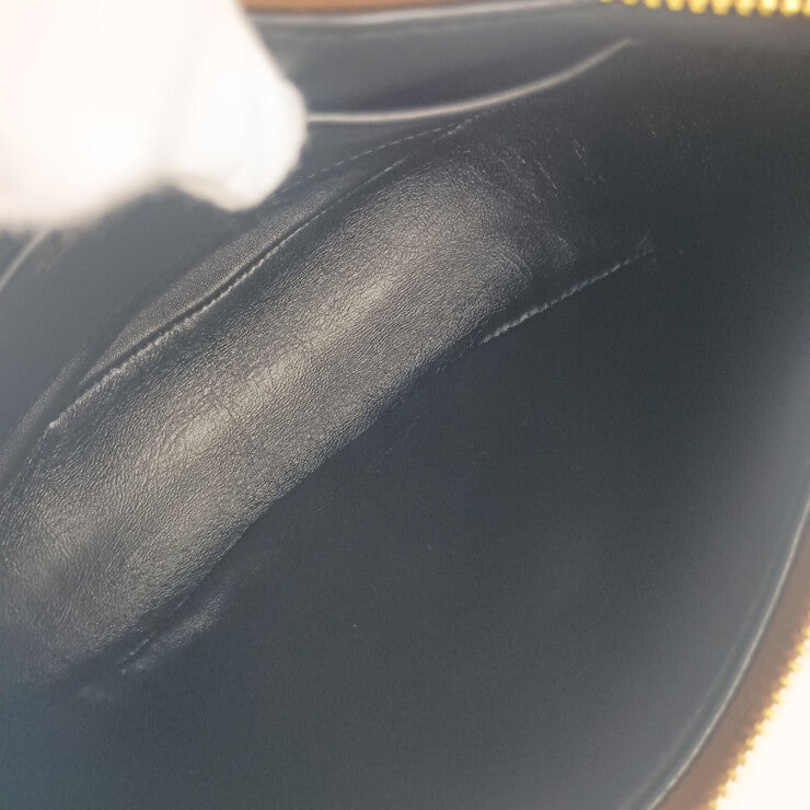 PRADA プラダ ハンドバッグ アーケ スモール 1BC194 ブラウン系 レザー レディース トライアングルロゴ ゴールド金具 超美品
