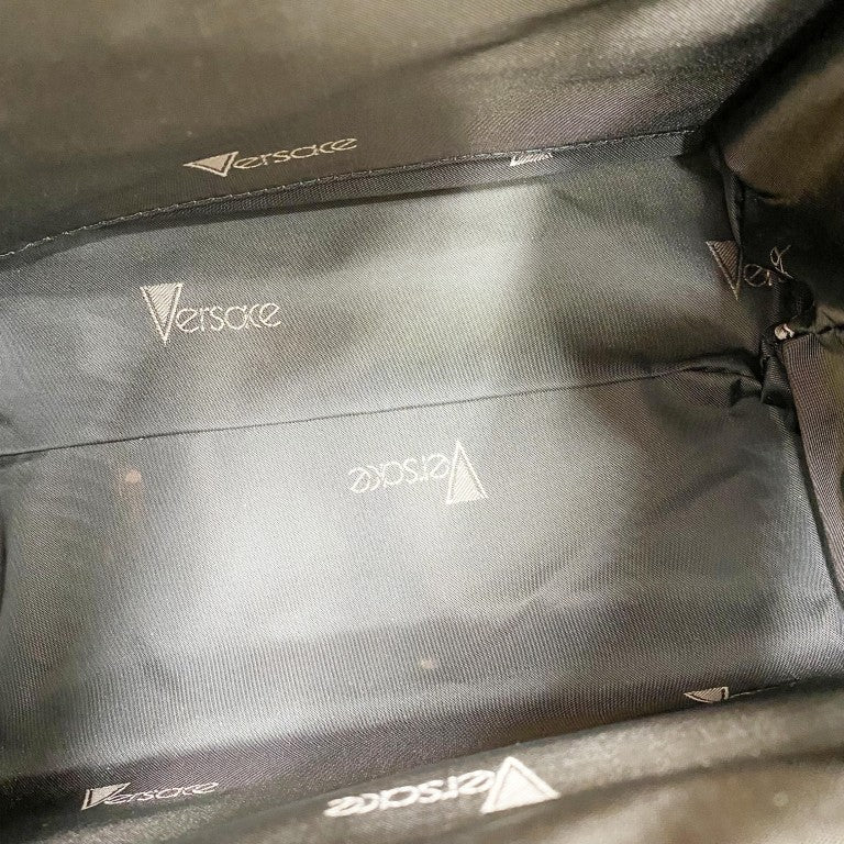 GIANNI VERSACE ヴェルサーチェ ハンドバッグ サンバースト キャメル レザー レディース 2WAY ゴールド金具