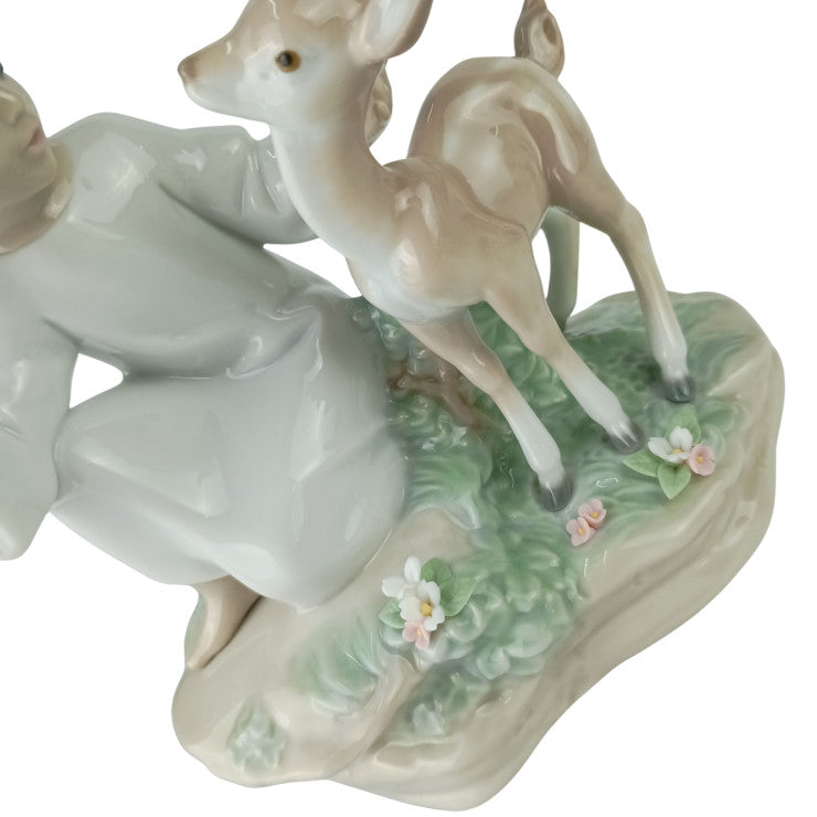 LLADRO リヤドロ 置物 平和の王国 (導く子ども) 6928 マルチカラー ポーセリン ユニセックス 絶版 美品