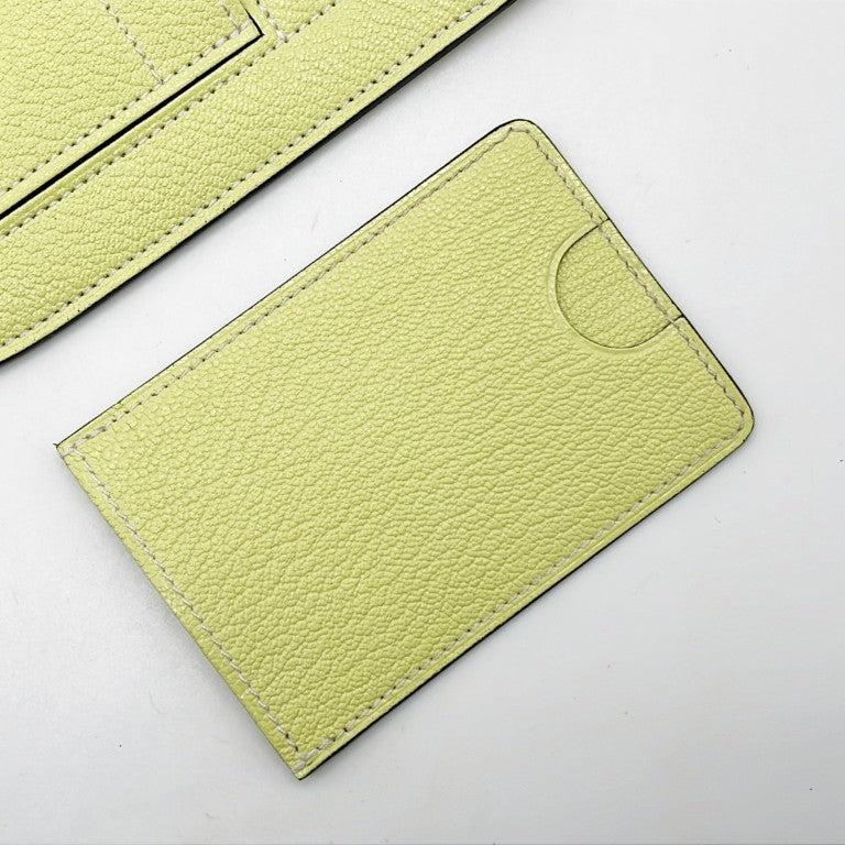 HERMES エルメス スマートフォンケース ポーチ インザループトゥーゴーGM イエロー系 シェーブル レディース 美品