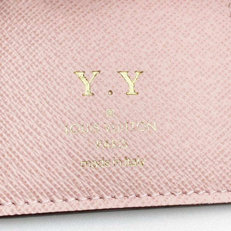 LOUIS VUITTON ルイヴィトン 財布 ポルトフォイユ･ルー M82378 ローズバレリーヌ モノグラム レディース 二つ折り財布 美品