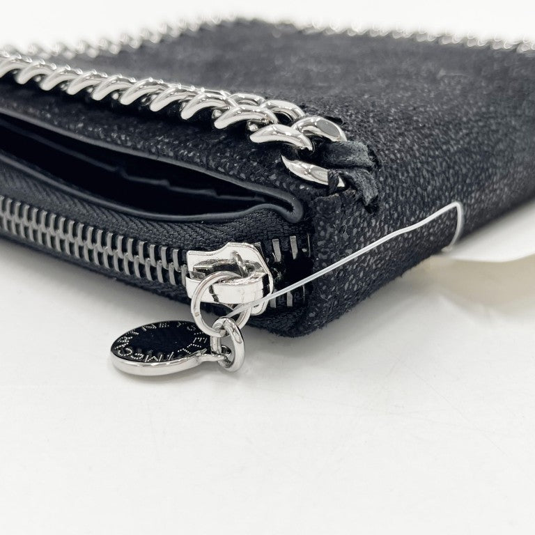 STELLA McCARTNEY ステラマッカートニー 財布 ファラベラ 581236 W9132 ブラック ポリエステル レディース 2つ折り財布 美品
