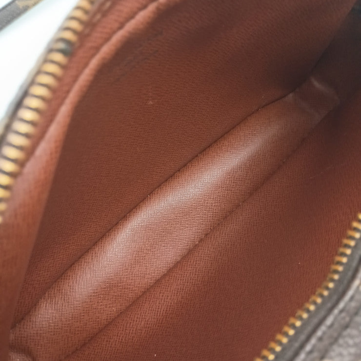 LOUIS VUITTON ルイヴィトン ショルダーバッグ モノグラム マルリー バンドリエール M51828 ブラウン PVC レザー ユニセックス ポシェット 美品