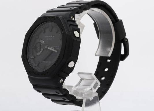 CASIO カシオ 腕時計 GSHOCK ANALOGDIGITAL 2100 Series GAB21001A1JF ブラック カーボン／樹脂 メンズ アナデジ 美品