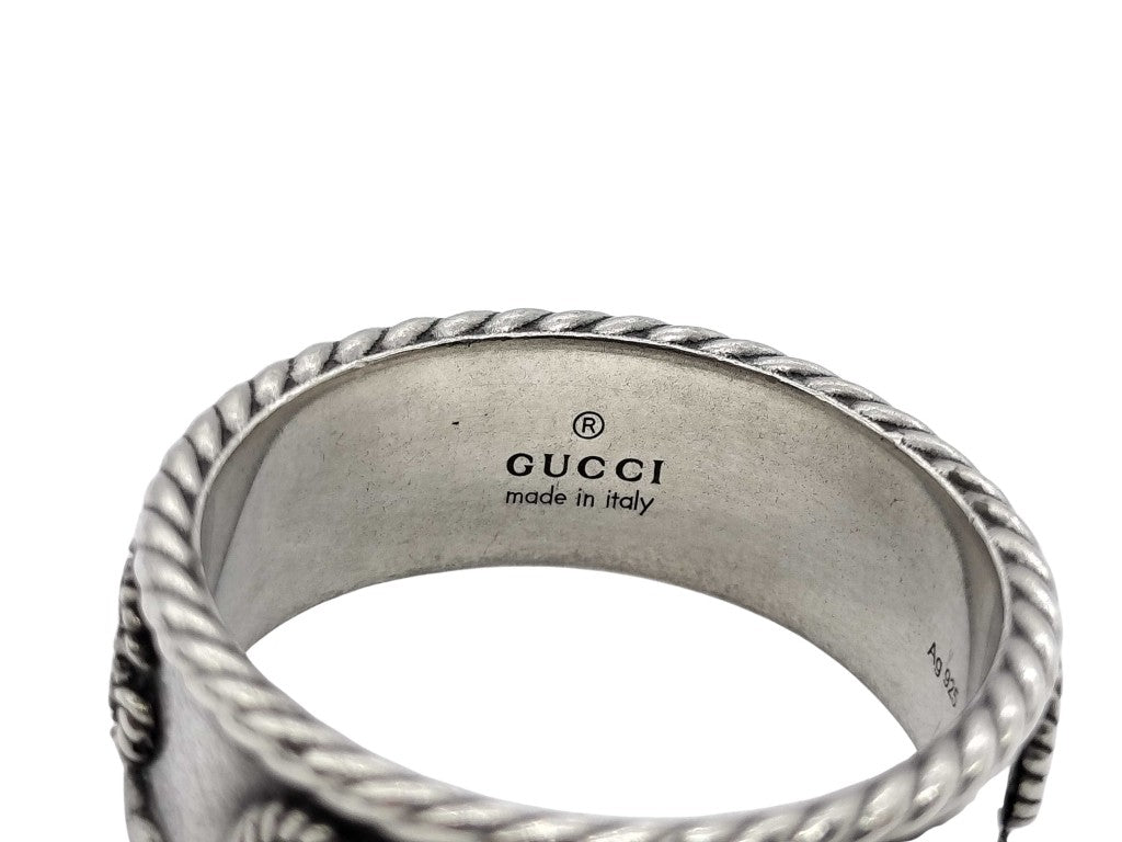 GUCCI グッチ リング 指輪 GGマーモント 627729 シルバー SV925 ユニセックス