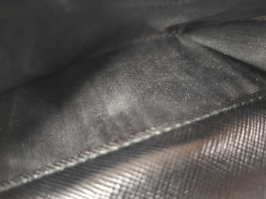 PRADA プラダ 財布 トライアングルロゴ ブラック ナイロン ユニセックス Wホック 二つ折り財布 三角ロゴマーク