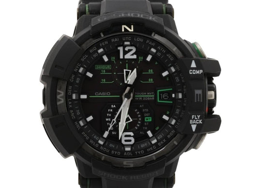 CASIO カシオ 腕時計 G-SHOCK MASTER OF G - AIR GRAVITYMASTER GW-A1100-1A3JF ブラック系 樹脂 メンズ アナログ 美品