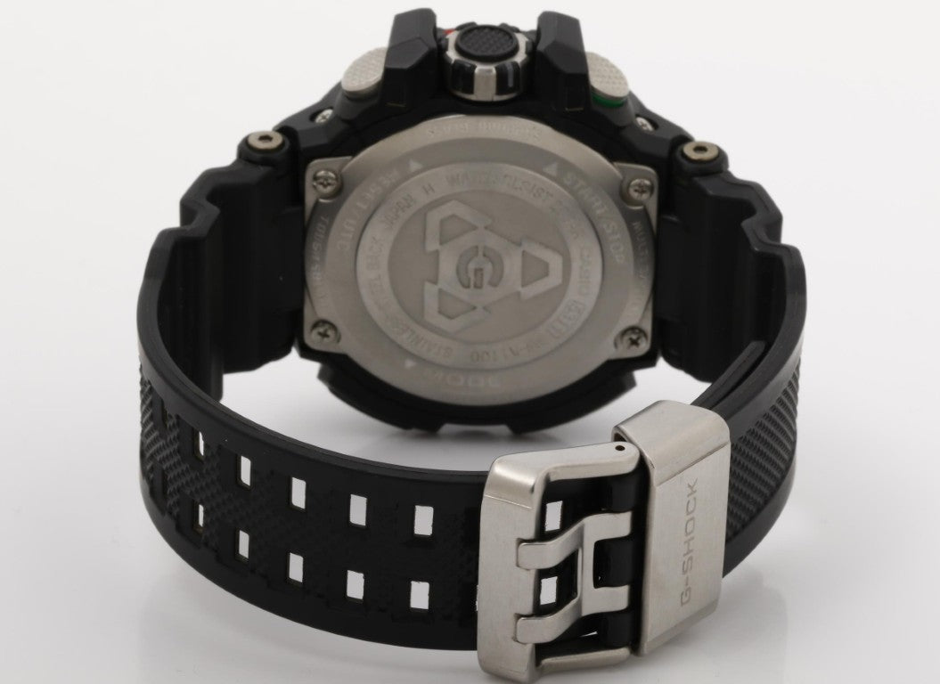 CASIO カシオ 腕時計 G-SHOCK MASTER OF G - AIR GRAVITYMASTER GW-A1100-1A3JF ブラック系 樹脂 メンズ アナログ 美品