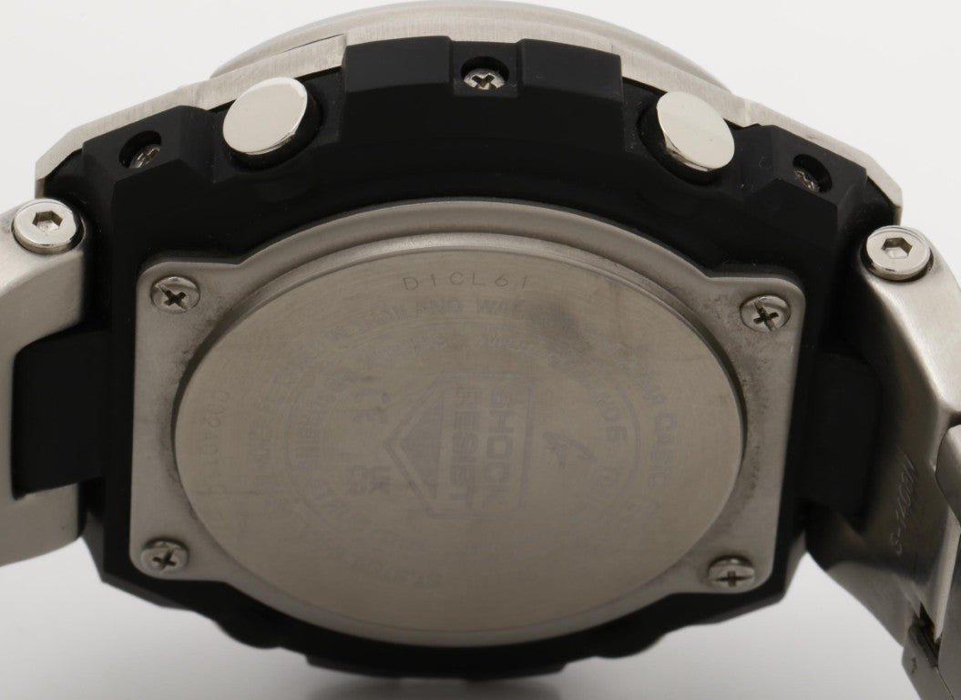 CASIO カシオ 腕時計 G-SHOCK G-STEEL GST-W100 Series GST-W110D-7AJF ホワイト シルバー系 樹脂／ステンレススチール メンズ アナデジ