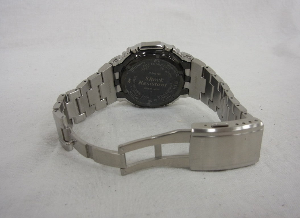CASIO カシオ 腕時計 G-SHOCK FULL METAL 2100 Series GM-B2100SD-1AJF グレー シルバー系 ステンレススチール メンズ アナデジ 超美品