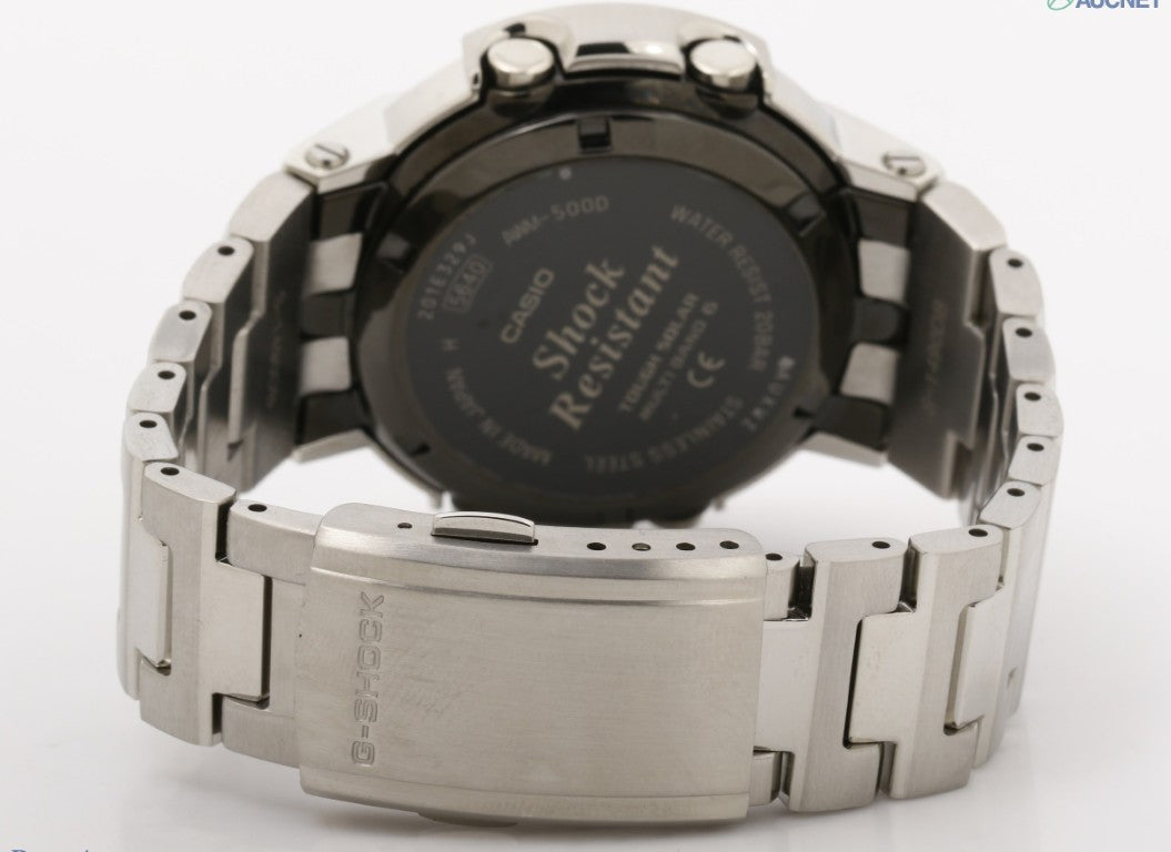 CASIO カシオ 腕時計 G-SHOCK FULL METAL AW-500 SERIES AWM-500D-1A8JF グレー シルバー系 ステンレススチール メンズ アナデジ 超美品