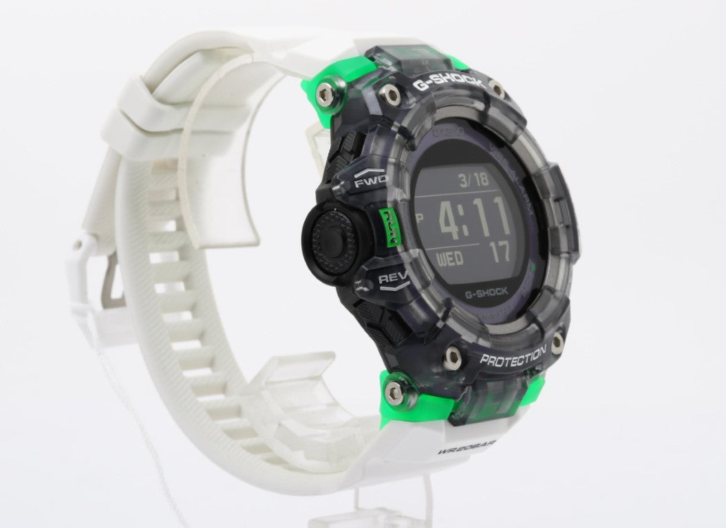 CASIO カシオ 腕時計 G-SHOCK G-SQUAD GBD-100 SERIES GBD-100SM-1A7 ブラック グリーン ホワイト系 樹脂 メンズ デジタル 新品未使用展示品