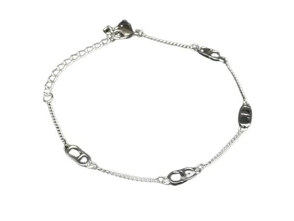 Christian Dior クリスチャンディオール ブレスレット CDロゴ シルバー系 メタル レディース 美品