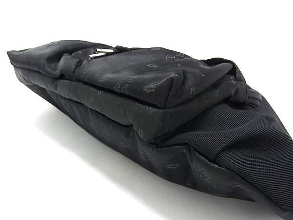 PORTER ポーター ウエストバッグ POTR / MONOGRAM 998-19807 ブラック系 ナイロンキャンバス メンズ 吉田カバン ボディバッグ 美品