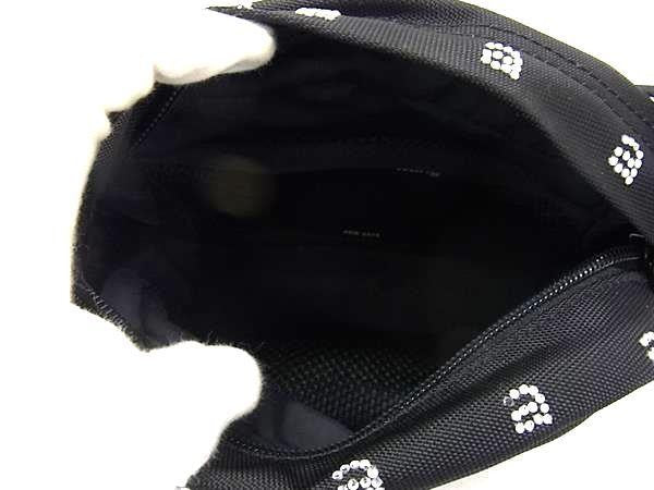 Alexander Wang アレキサンダーワン ショルダーバッグ カメラバッグ クリスタル ロゴ ブラック系 ナイロンキャンバス レディース 超美品