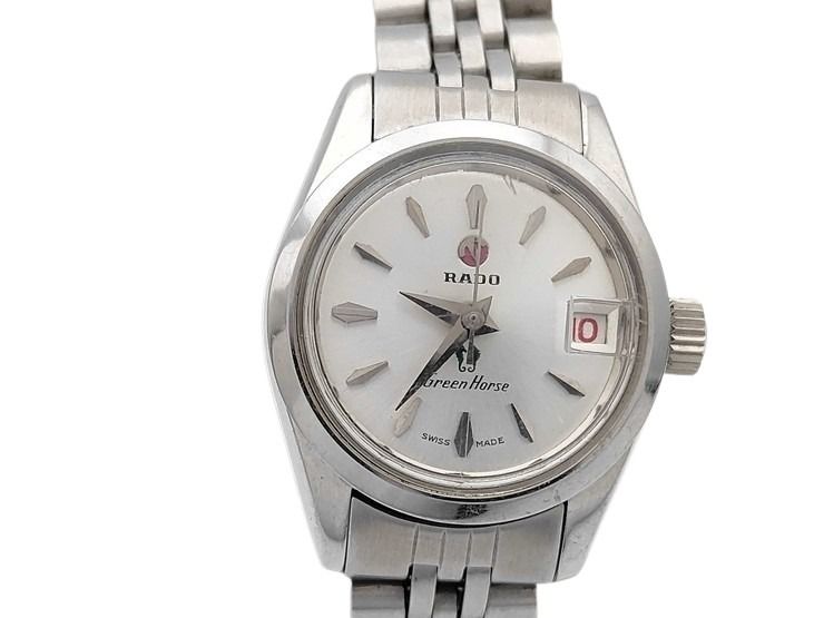 RADO ラドー 腕時計 グリーンホース 759-1 シルバー系 ステンレス レディース ヴィンテージ 美品