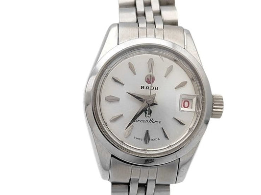 RADO ラドー 腕時計 グリーンホース 759-1 シルバー系 ステンレス レディース ヴィンテージ 美品