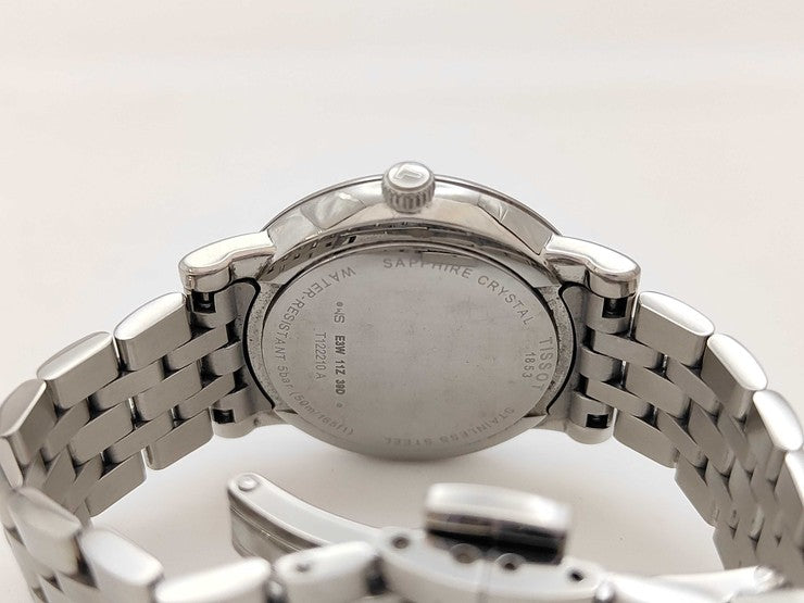 TISSOT ティソ 腕時計 カーソンプレミアム T122210A シルバー系 ステンレス レディース クオーツ 美品