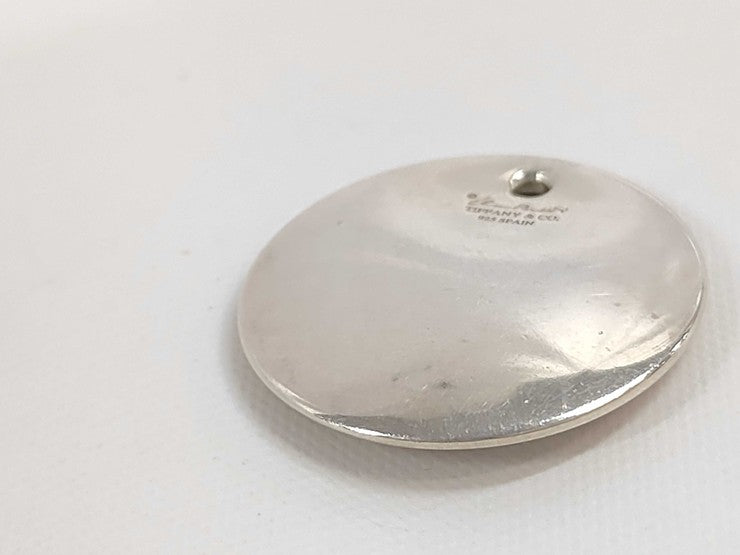 Tiffany&Co. ティファニー ペンダントトップ エルサペレッティ ラウンド シルバー系 SV925 ユニセックス 美品