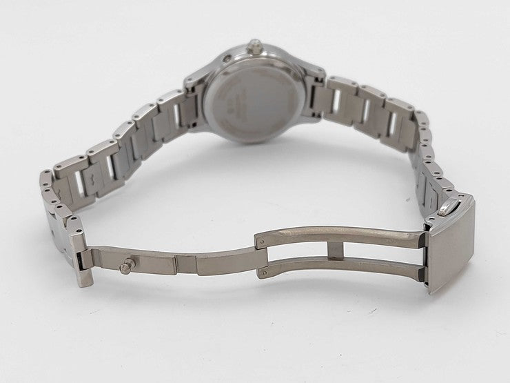 CITIZEN シチズン 腕時計 XC クロスシー ES9490-87D 白蝶貝文字板 シルバー系 チタニウム レディース ソーラー電波 アナログ 超美品