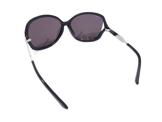 GUCCI グッチ サングラス インターロッキングG GG0076SK ブラック系 アセテート メタル レディース アジアンフィット 美品