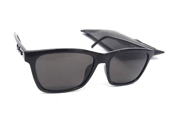 SAINT LAURENT PARIS サンローラン パリ サングラス アジアンフィット SL318/F ブラック系 アセテート レディース 美品