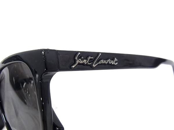 SAINT LAURENT PARIS サンローラン パリ サングラス アジアンフィット SL318/F ブラック系 アセテート レディース 美品