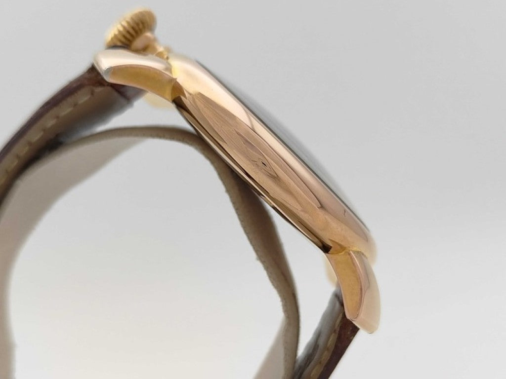 GaGa MILANO ガガミラノ 時計 マヌアーレ46 パープル系 ステンレス レザー メンズ 美品