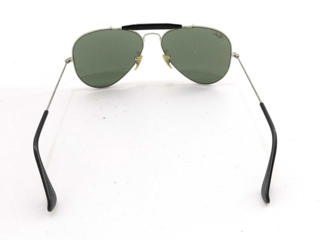 RayBan レイバン サングラス ティアドロップ RB3407 グレー シルバー系 メタル メンズ 美品