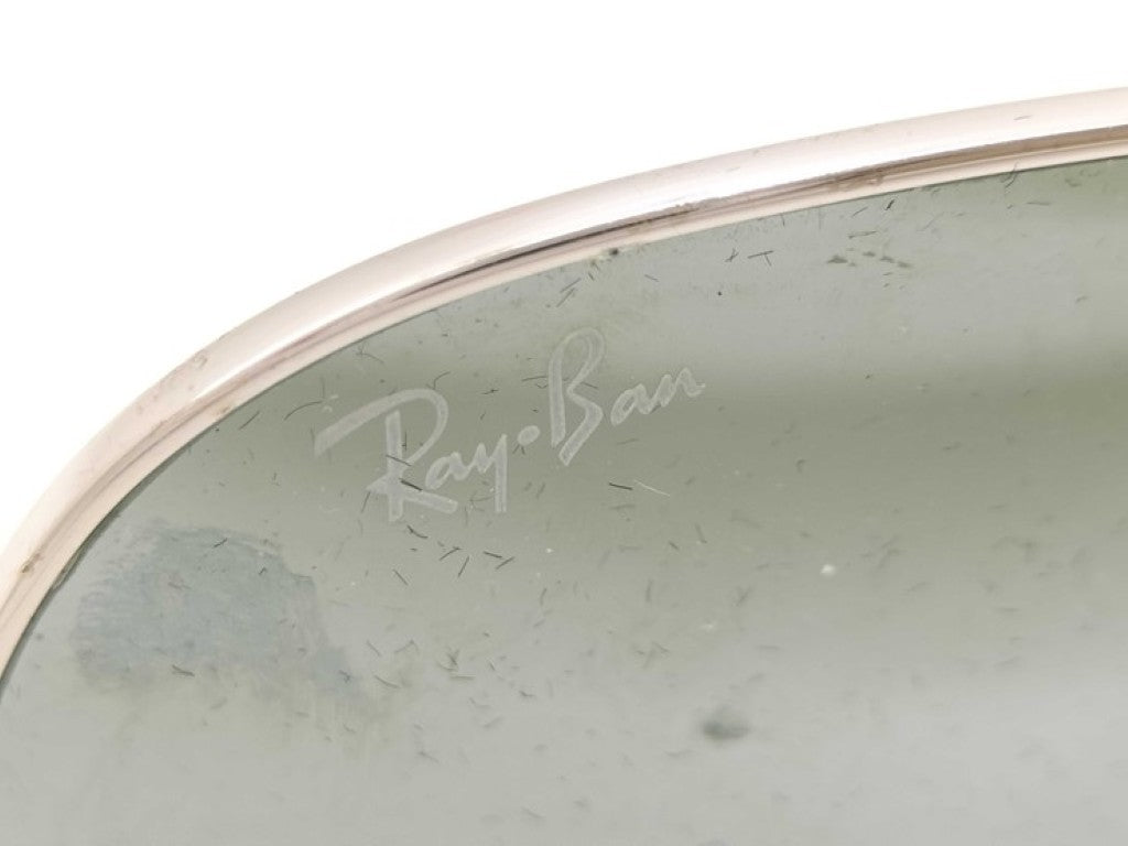 RayBan レイバン サングラス ティアドロップ RB3407 グレー シルバー系 メタル メンズ 美品