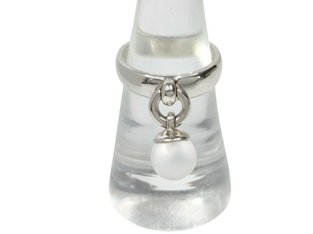 Tiffany&Co. ティファニー 指輪 ボールダンクル シルバー ピンク系 SV925 レディース リング 美品