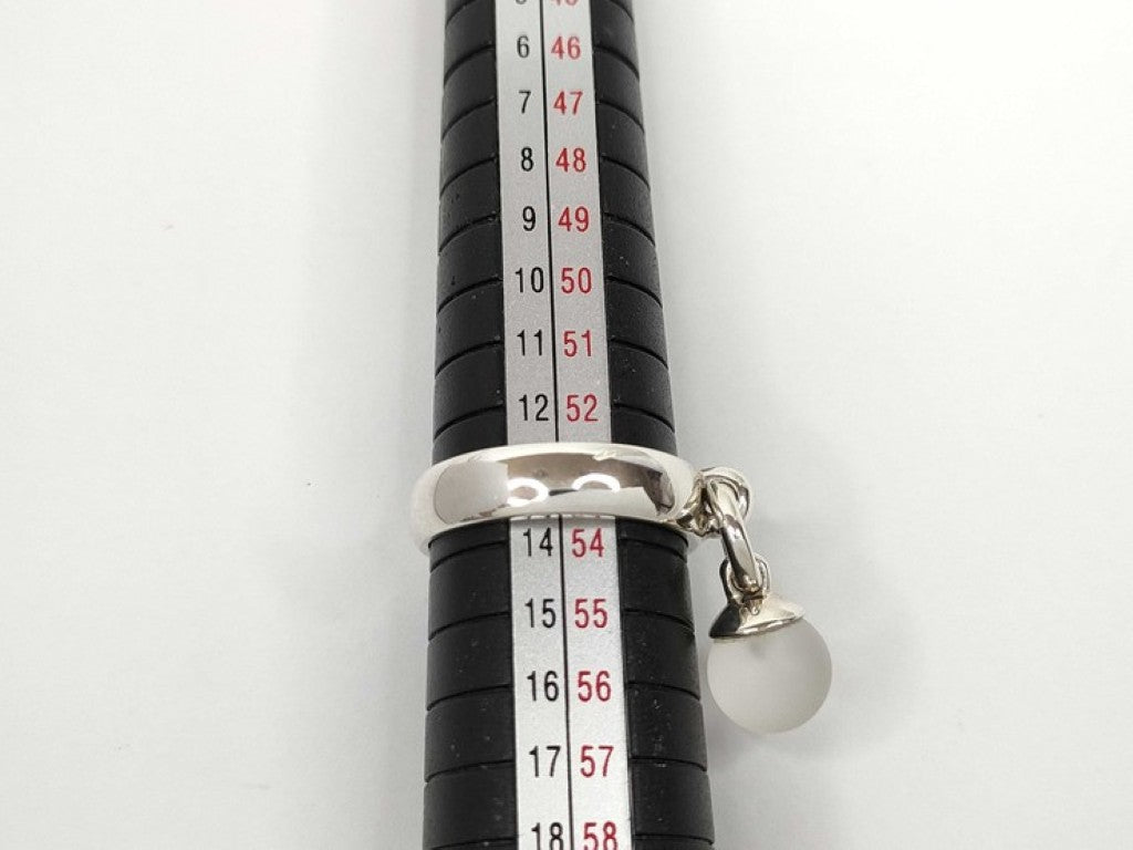 Tiffany&Co. ティファニー 指輪 ボールダンクル シルバー ピンク系 SV925 レディース リング 美品