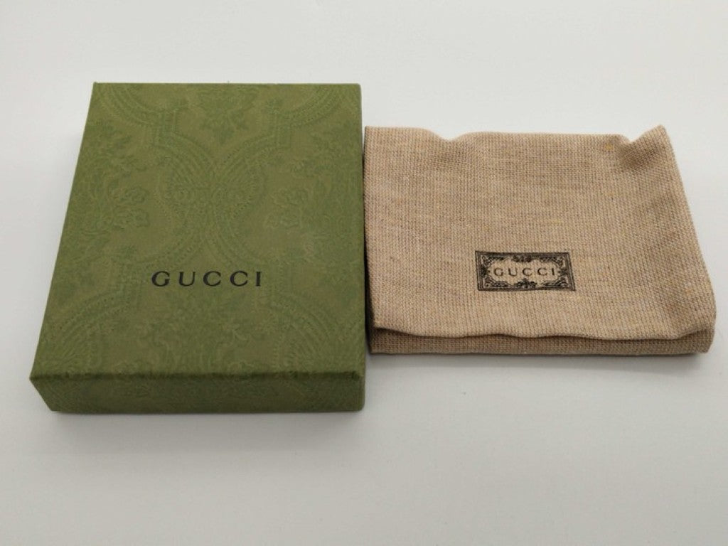 GUCCI グッチ キーホルダー ホースビット 1955 ゴールド ブラック系 メタル ユニセックス キーリング